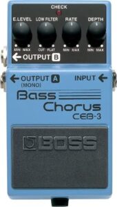 best chorus pedal for bass