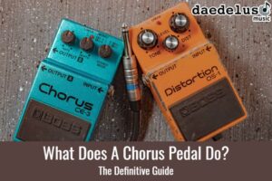 what does a chorus pedal do