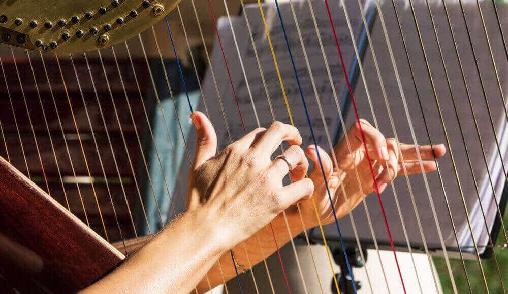 How Many Strings Does An Orchestra Harp Have?