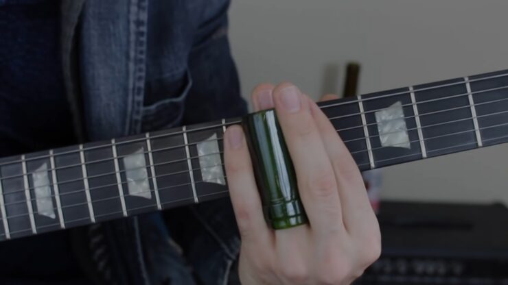 Finger Placement when Playing with the Guitar Slide